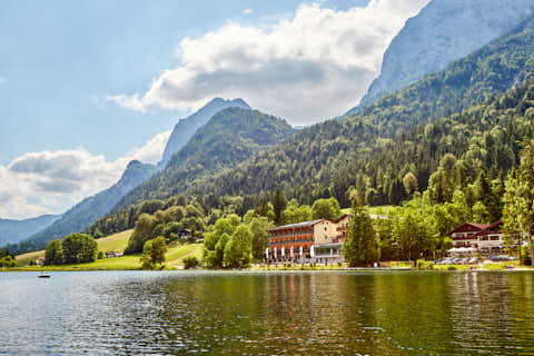 Gemeinde Ramsau Landkreis Berchtesgadener_Land Hintersee (Dirschl Johann) Deutschland BGL